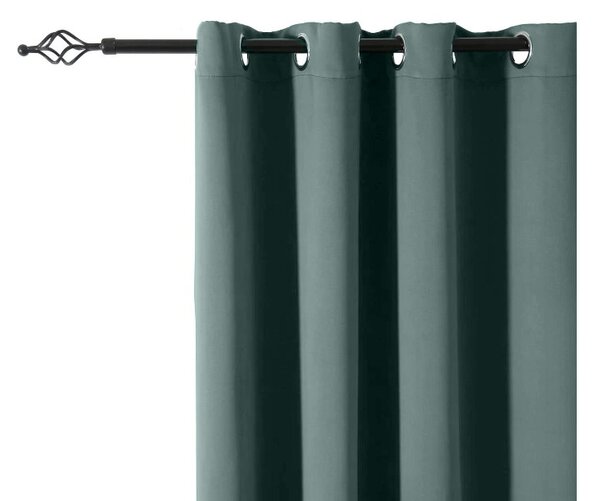 Tirkizna zavjesa OXFORD 140x250 cm Sistem za vješanje: Metalni prstenovi