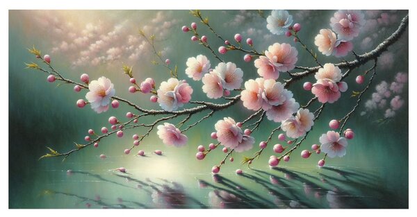 Slika procvjetala sakura