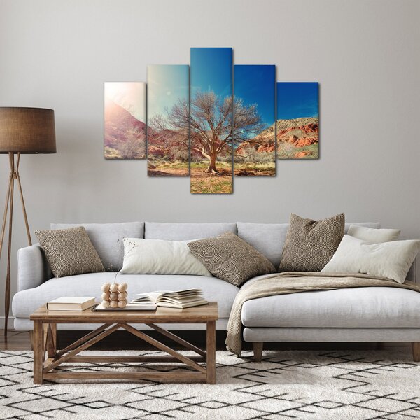 Slika stabla u pustinji (150x105 cm)