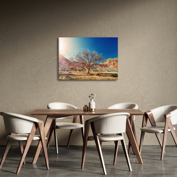 Slika stabla u pustinji (70x50 cm)