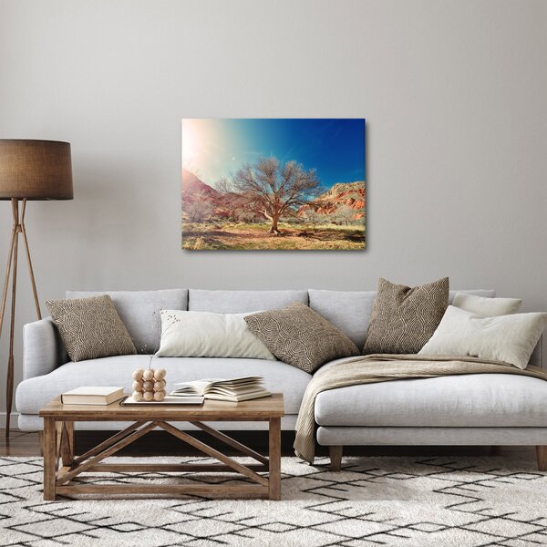 Slika stabla u pustinji (70x50 cm)