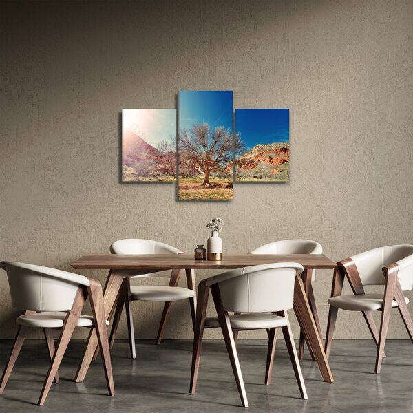 Slika stabla u pustinji (90x60 cm)