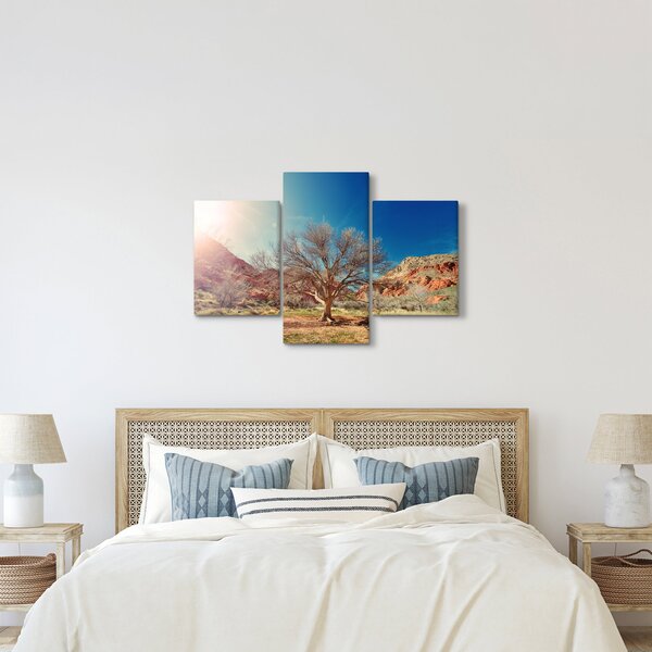 Slika stabla u pustinji (90x60 cm)