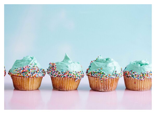 Slika cupcaka (70x50 cm)
