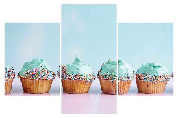 Slika cupcaka (90x60 cm)