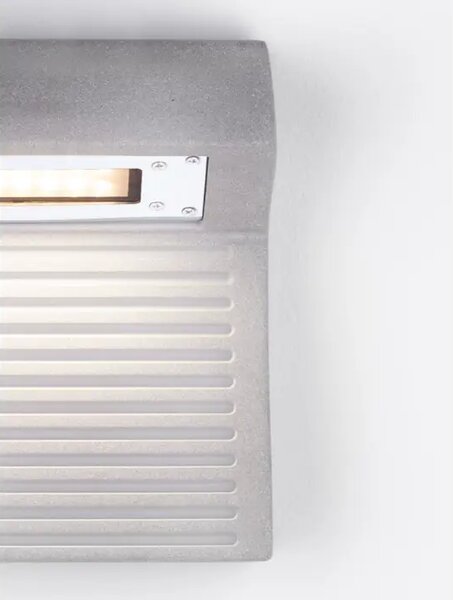 MORIS ZIDNA LAMPA SIVA LED 8 Watt 220-240Volt 418lm 3000K IP65 NL9186703