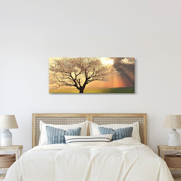 Slika stabla na livadi (120x50 cm)