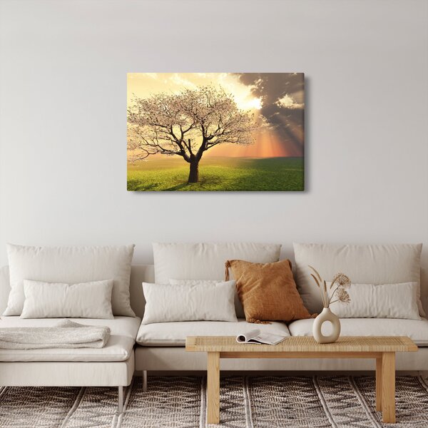 Slika stabla na livadi (90x60 cm)