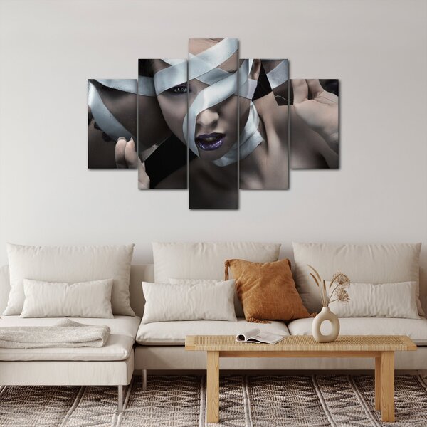 Slika žene s vrpcom (150x105 cm)