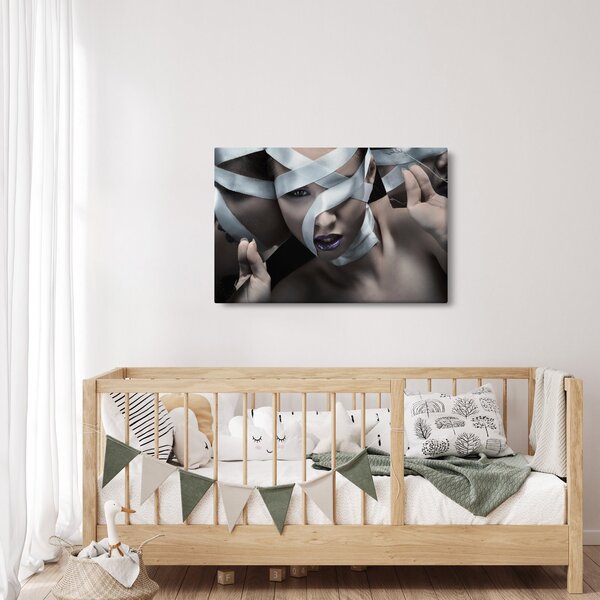 Slika žene s vrpcom (90x60 cm)