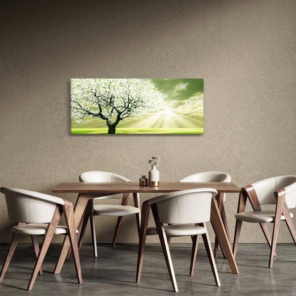 Slika stabla na livadi (120x50 cm)