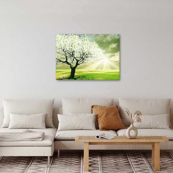 Slika stabla na livadi (70x50 cm)