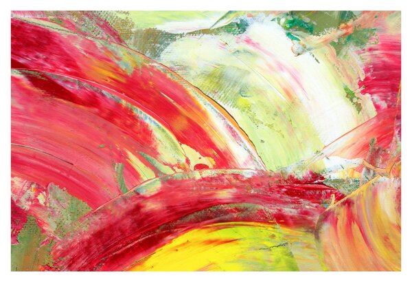Slika apstrakcije - slikanje (90x60 cm)