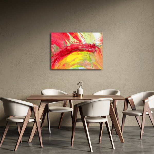 Slika apstrakcije - slikanje (70x50 cm)