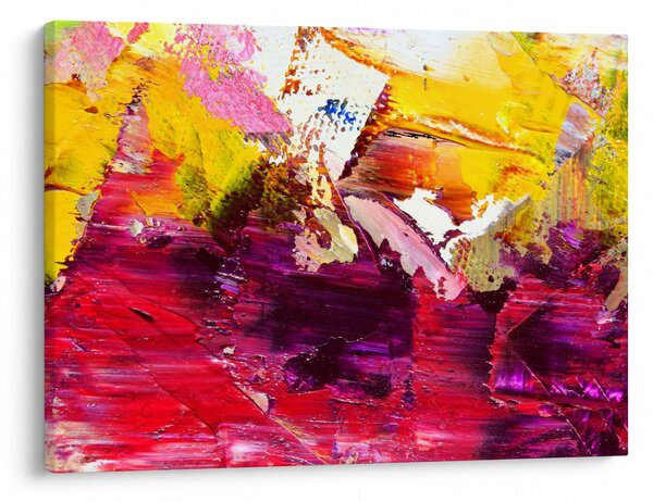 Slika apstrakcije - slikanje (70x50 cm)