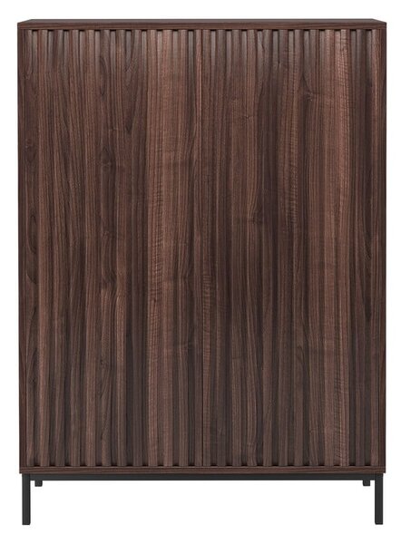Ormarić u dekoru oraha u prirodnoj boji 80x110 cm Celine - Støraa