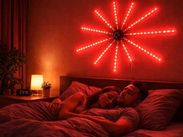 Usb led rgb pametna samoljepljiva vatrometna zidna svjetiljka app daljinski 111cm