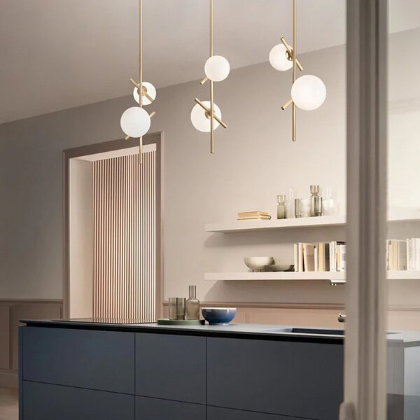 Lampa Viseća APP1666-2CP Gold