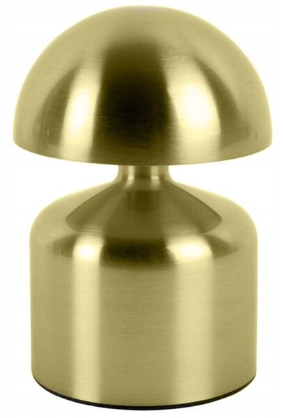 Ledena metalna baterija. dodirna stolna lampa usb spužva srebrna ili zlatna