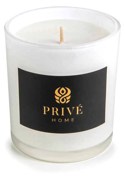 Mirisna svijeća od sojinog voska vrijeme gorenja 60 h Oud & Bedgamote – Privé Home