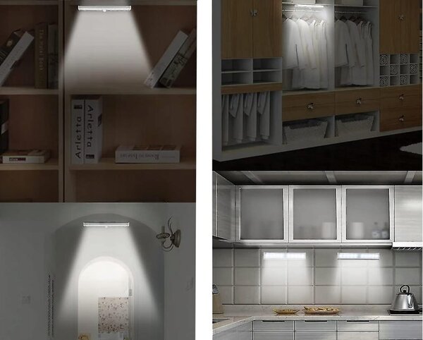 Led samoljepljiva lampa sa senzorom pokreta magnetska 19cm