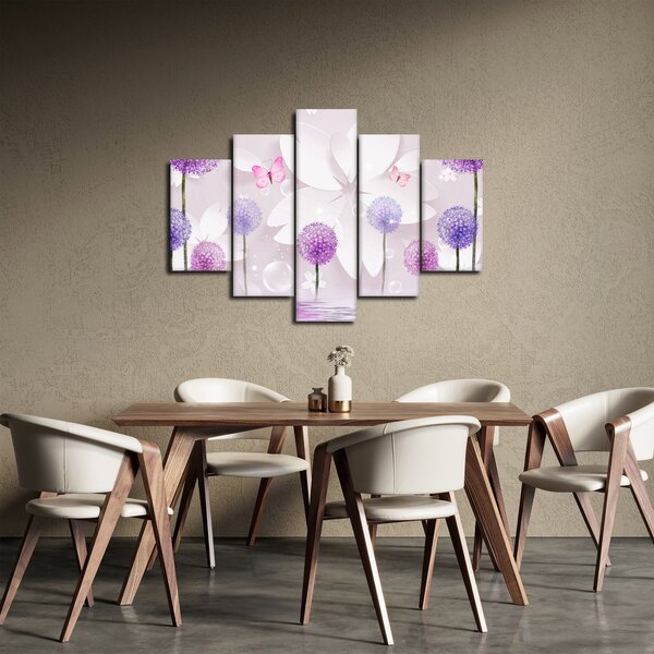 Slika - Na rijeci cvijeća (150x105 cm)
