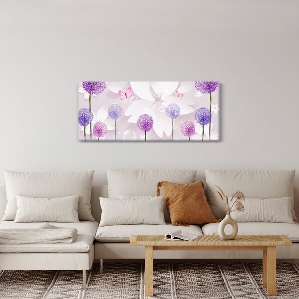 Slika - Na rijeci cvijeća (120x50 cm)