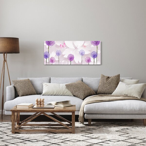 Slika - Na rijeci cvijeća (120x50 cm)