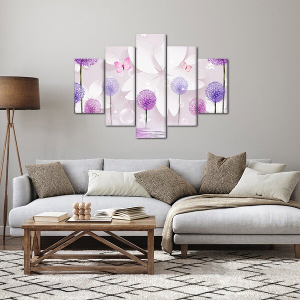 Slika - Na rijeci cvijeća (150x105 cm)