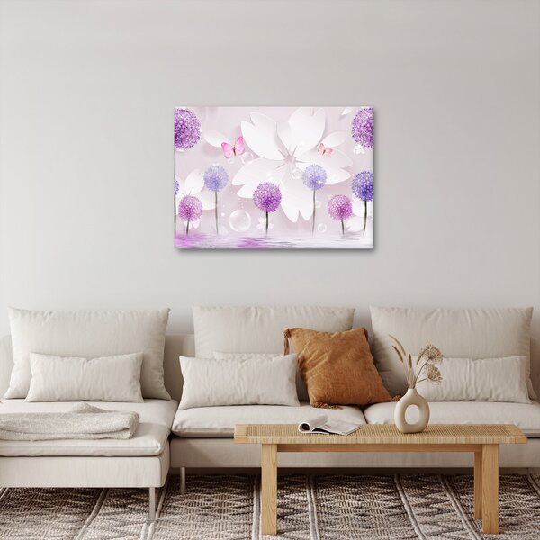 Slika - Na rijeci cvijeća (70x50 cm)