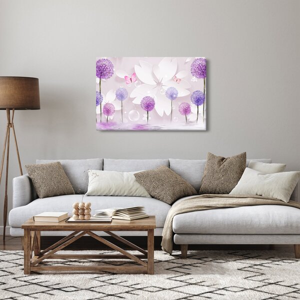 Slika - Na rijeci cvijeća (90x60 cm)