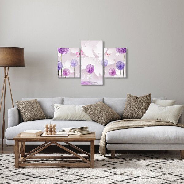 Slika - Na rijeci cvijeća (90x60 cm)