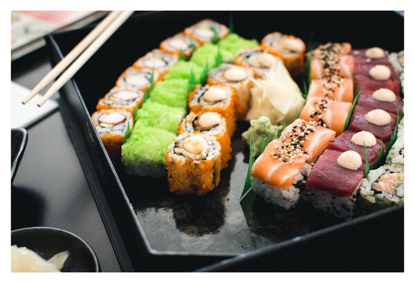 Slika - Sushi (90x60 cm)