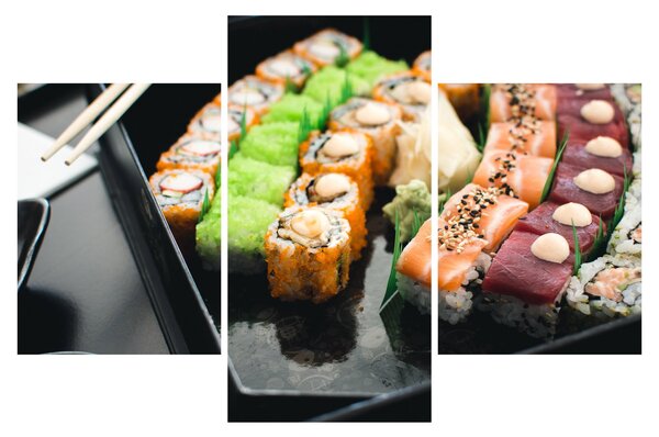 Slika - Sushi (90x60 cm)