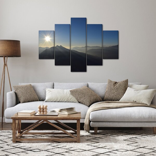 Slika - Iznad planinskih vrhova (150x105 cm)
