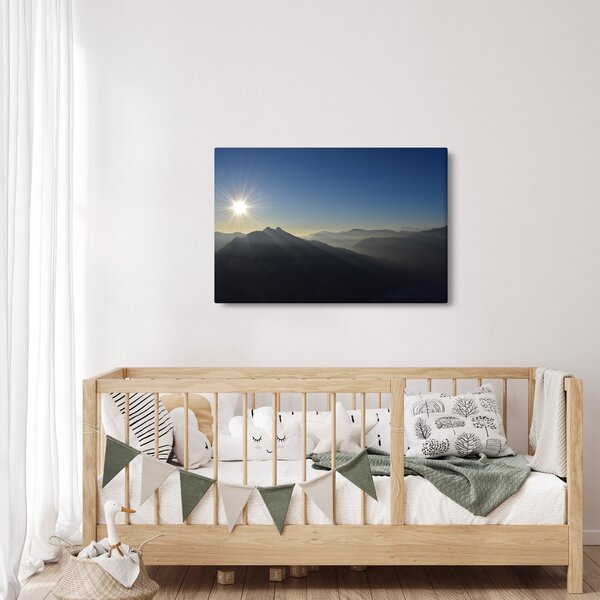 Slika - Iznad planinskih vrhova (90x60 cm)