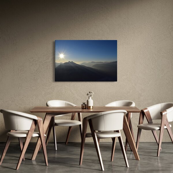 Slika - Iznad planinskih vrhova (90x60 cm)