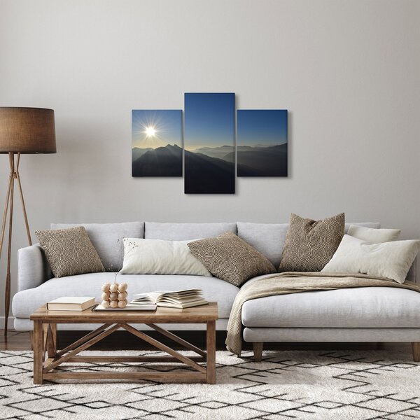 Slika - Iznad planinskih vrhova (90x60 cm)