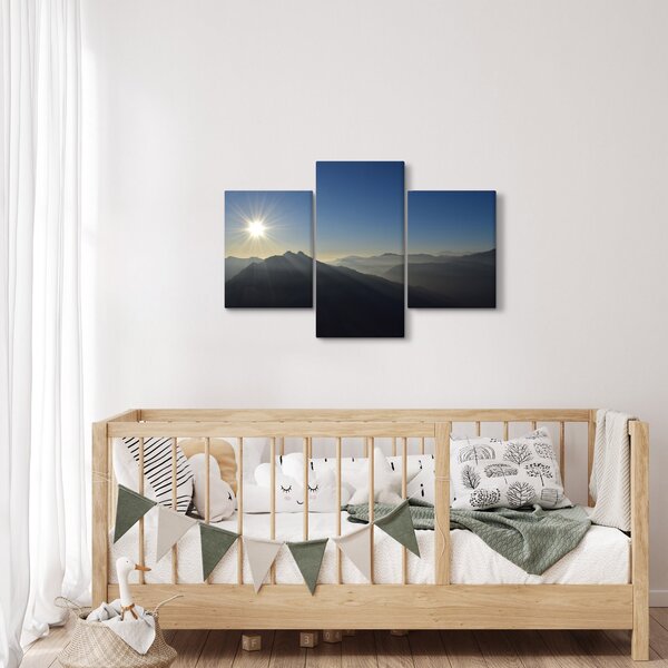 Slika - Iznad planinskih vrhova (90x60 cm)