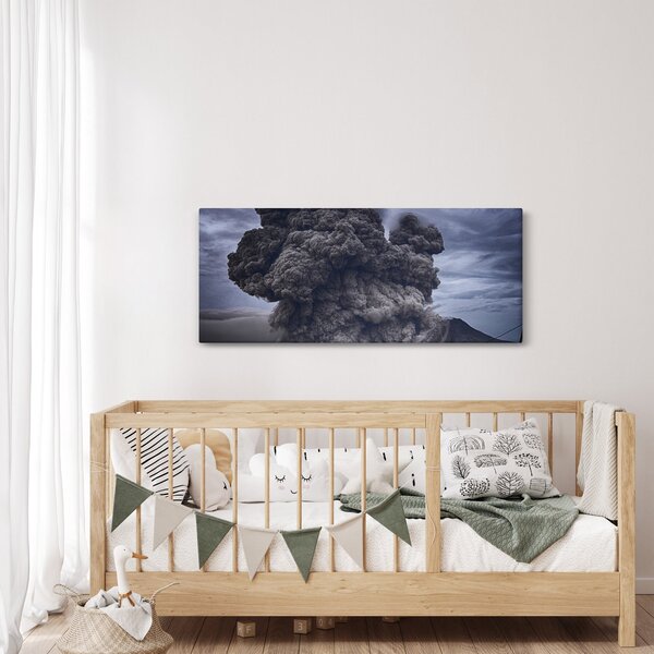 Slika - Erupcija vulkana (120x50 cm)