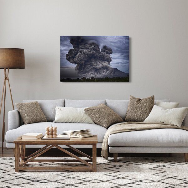 Slika - Erupcija vulkana (90x60 cm)