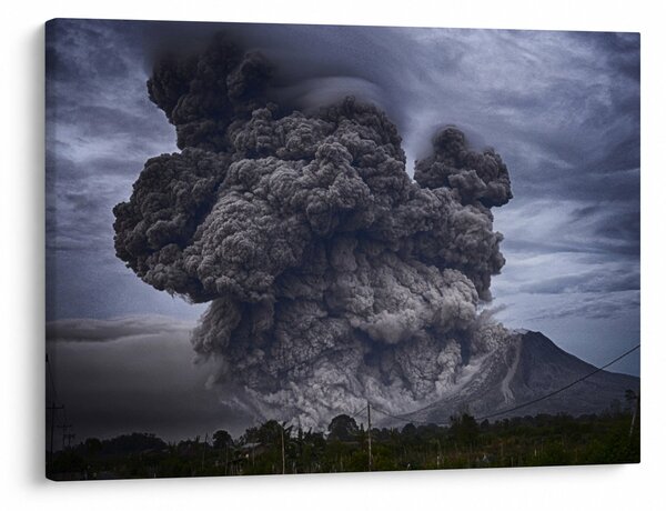 Slika - Erupcija vulkana (70x50 cm)