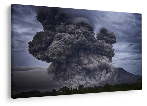 Slika - Erupcija vulkana (90x60 cm)