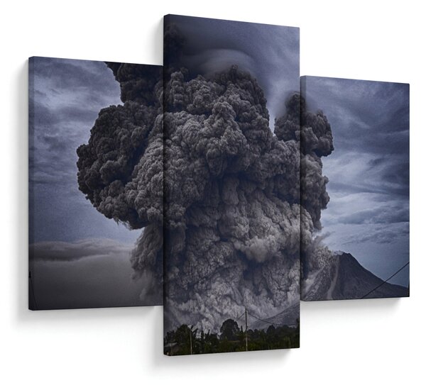 Slika - Erupcija vulkana (90x60 cm)