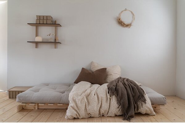 Promjenjiva fotelja Karup Design Roots Raw / Dark Gray