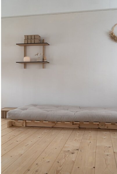 Promjenjiva fotelja Karup Design Roots Raw / Dark Gray