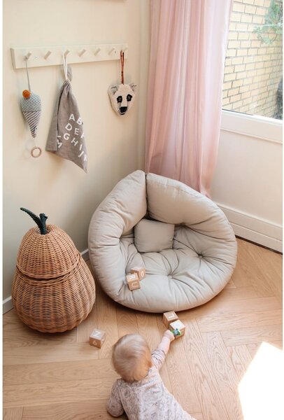 Žuta dječja fotelja Mini Nido - Karup Design