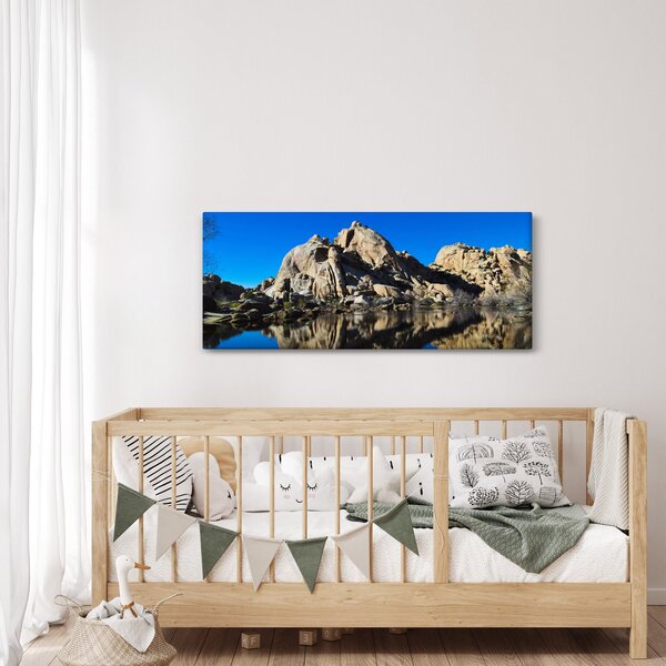 Slika odsjaj stijena (120x50 cm)