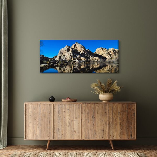 Slika odsjaj stijena (120x50 cm)