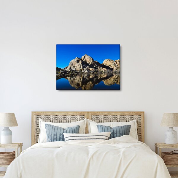 Slika odsjaj stijena (70x50 cm)